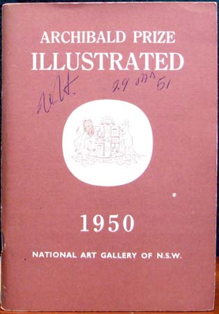 Archibald Prize Illustrated 1950 - National Art Gallery of NSW