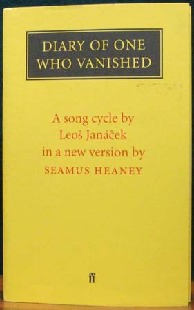 Diary of One Who Vanished - Seamus Heaney