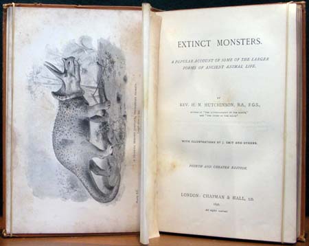 Extinct Monsters - Rev Hutchinson - Title Page