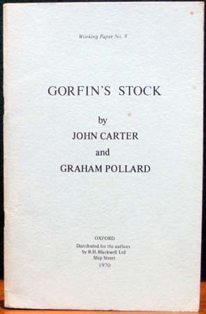 Gorfin's Stock - Carter & Pollard