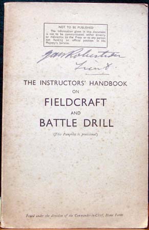 Instructors' Handbook on Fieldcraft and Battle Drill