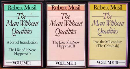 Man Without Qualities - Robert Musil Set - Covers