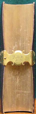 Polygot Bible - Brass Clasp Engraving