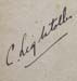 C. H. Lightoller - Signature