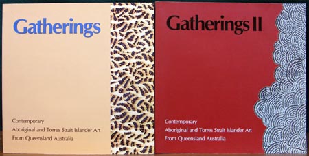 Gatherings - Contemporary Aboriginal & Torres Strait Islander Art from Queensland Set - covers