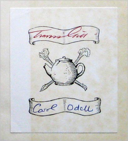 Mr Ozzle of Withery Wood - Gill ODell - Signed bookplate