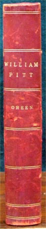 William Pitt - Green - Spine