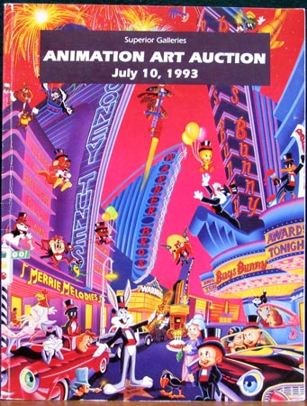 Animation Art Auction July 10 - 1993 - Superior Galleries