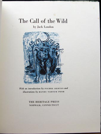 Call of the Wild - Jack London - Title Page