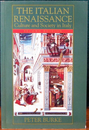 Italian Renaissance - culture and Society in Italy - Peter Burke