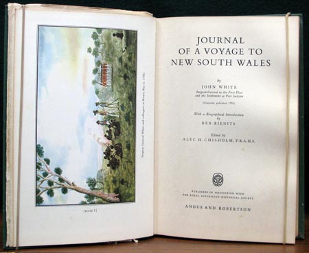 Journal of a Voyage to NSW - John White - Title Page