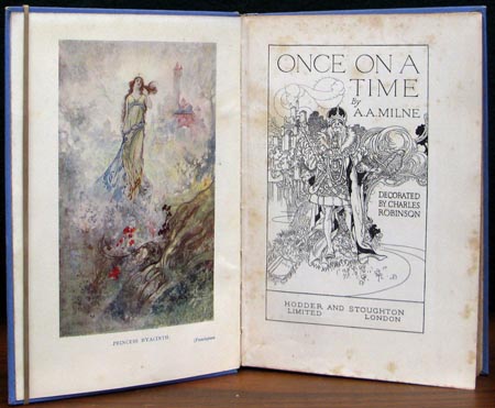 Once On A Time - A. A. Milne - Title Page