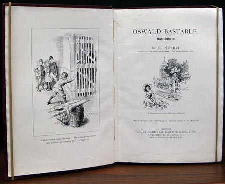 Oswald Bastable and Others - E. Nesbit - Title Page