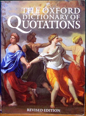 Oxford Dictionary of Quotations - Revised Edition