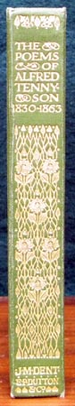 Poems of Alfred Tennyson - 1830-1836 - Spine