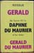 Gerald - The Famous Life by Daphne Du Maurier of Her Father - Gerald Du Maurier - Cover