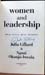 Women And Leadership - Julia Gillard & Ngozi Okonjo-Iweala - Title Page & Signature