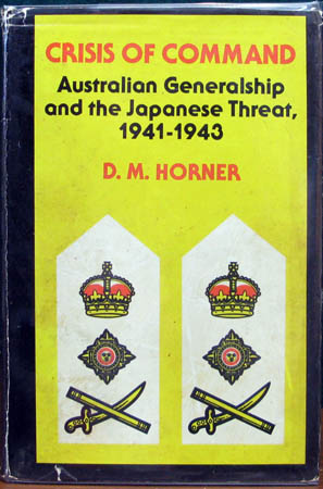 Crisis Of Command - D. M. Horner