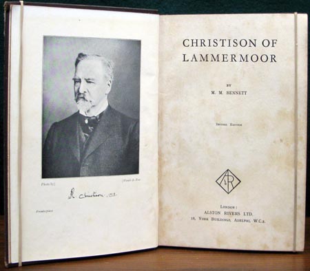 Christison of Lammermoor - Bennett - Title Page