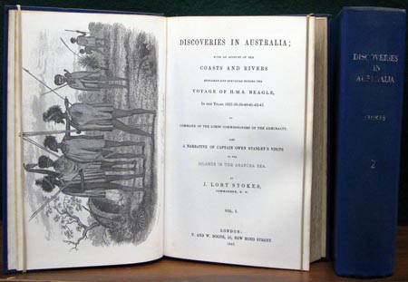 Discoveries in Australia Set - Title Page & Spine