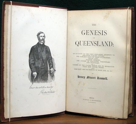 Genesis of Queensland - Russell - Title Page