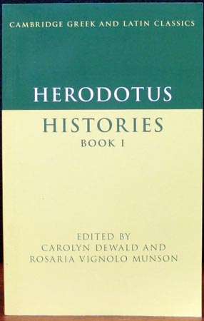 Herodotus Histories Book I - Cambridge Greek and Latin Classics