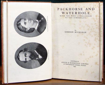 Packhorse and Waterhole - Gordon Buchanan - Title Page