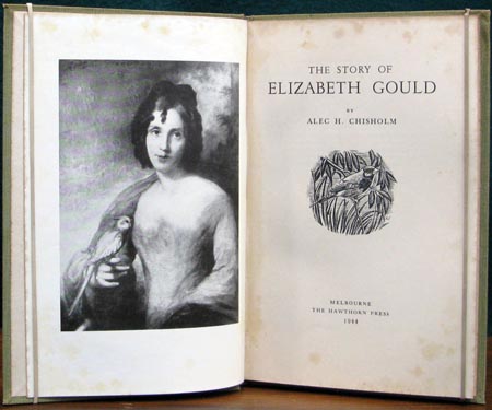 Story of Elizabeth Gould - Alec H. Chisholm - Title Page