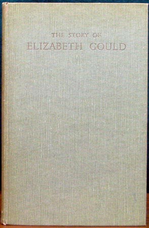 Story of Elizabeth Gould - Cover