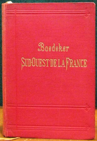 Sud-Ouest De La France - Baedeker Guide - Cover