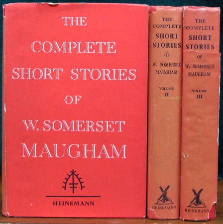 Complete Short Stories of W. Somerset Maugham - Set - Cover & Spines