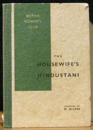 Housewife's Hindustani - M. Rivers