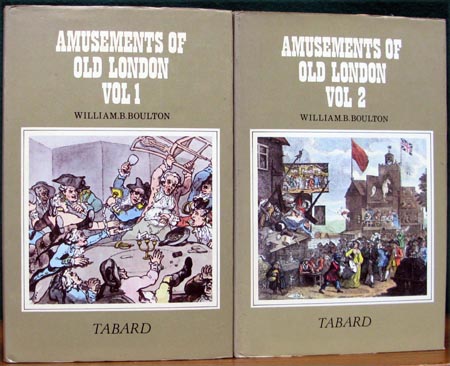 Amusements of Old London Set - William Boulton - Covers