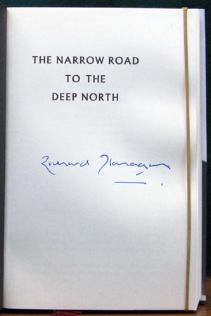 Narrow Road to the Deep North - Richard Flanagan - Signature