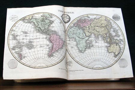 Walker's Universal Atlas - For the Use of Schools - Map of the World