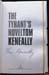 Tyrant's Novel - Tom Keneally - Signature