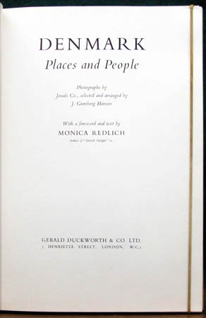 Denmark - Monica Redlich - Title Page