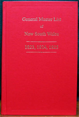 General Muster List of NSW 1823 1824 1825