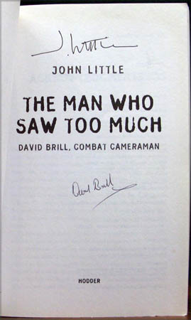 Man Who Saw Too Much - John Little - Signature