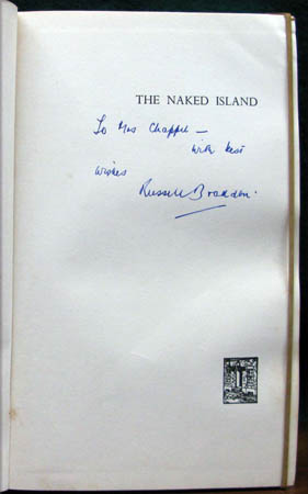 Naked Island - Russell Braddon - Signature