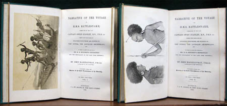 Narrative of the Voyage of H.M.S. Rattlesnake - Captain Owen Stanley - Set - 