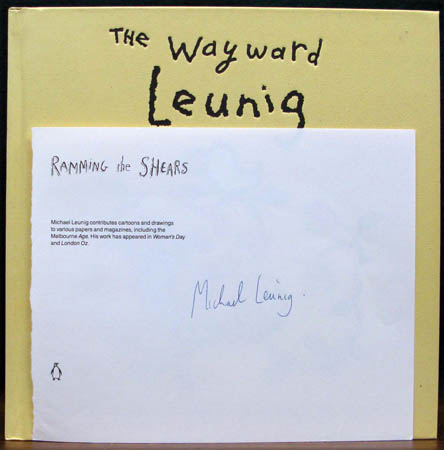 Wayward Leunig - Cartoons that Wandered off - Signature