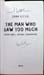 Man Who Saw Too Much - John Little - Signature