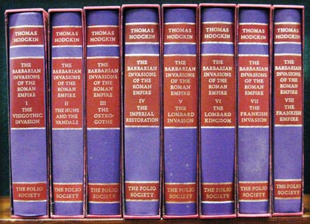 Barbarian Invasions of the Roman Empire - Thomas Hodgkin - Set - Spines