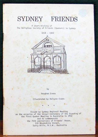 Sydney Friends - Vaughan Evans