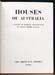 Houses of Australia - George Beiers - Title Page