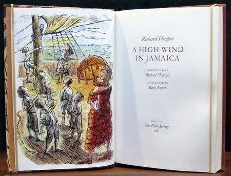 A High Wind in Jamaica - Richard Hughes - Title Page