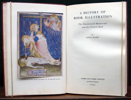 A History of the Book Illustration - David Bland -Title Page