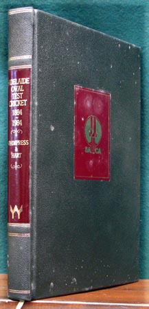Adelaide Oval Test Cricket - 1884  - 1984 - Whimpress & Hart - Side View