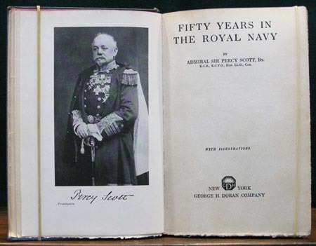 Fifty Years in the Royal Navy - Admiral Sir Percy Scott - Title Page